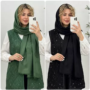 شال مرینوس ژاکارد ترک دورو زیبا وشیک در رنگبندی زیبا 🌈 🌈 کد ۱۰۳۴۲ ستشو