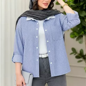 شومیز دیپلمات یقه سفید زیبا وباکیفیت در رنگبندی 🌈🌈کد۱۳۷۶۶ ستشو