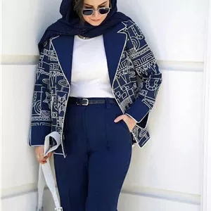 کت و شلوار ابریشم تنخور زیبا و شیک ❤️🥰😍کد 587 آدراپانا