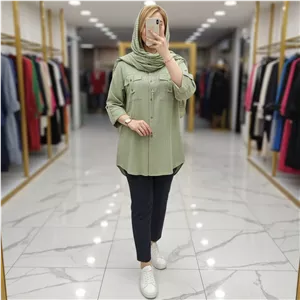 شومیز دیپلمات مهنادررنگبندی و کیفیت عالی 😍✅10369والیا
