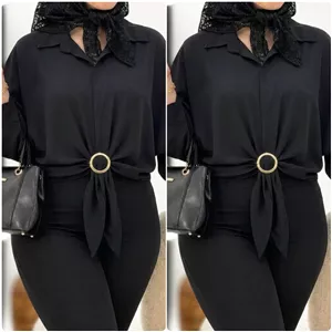 شومیز مجلسی رزا زیبا و شیک 😍✅15292الیشکا