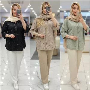 شومیز پانچی miu با کیفیت عالی و قیمت باورنکردنی به دلیل تک رنگ شدن کد 15522 والیا