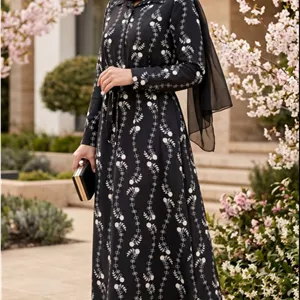 پیراهن جلو دکمه گل آویز  تکرنگ 🥰 🥰 کد ۱۸۳۰۵ دلتا