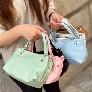 کیف مینی بگ مدل مینیمال با کیفیت عالی و قیمت باورنکردنی به دلیل تک رنگ شدن کد 100358 شریف