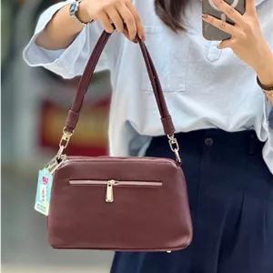 کیف سه زیپ فندی ۵۸۹ ابعاد۲۶/۱۶ 💯🛍🌈ویدد