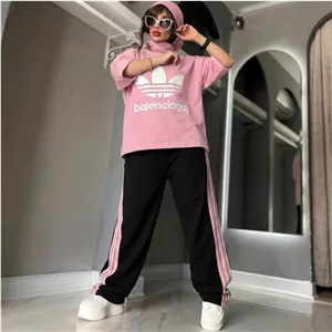 ست تیشرت شلوار آدیداس بالنسیگا گلکسی پنبه درجه یک تنخور عالی شیک در رنگ بندی متنوع 🥰 🥰 کد ۱۹۴۰۲ مدلند