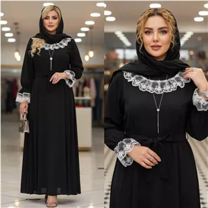 پیراهن عبایی محبوبه الیزه با کیفیت عالی و درجه یک کد 16663 والیا