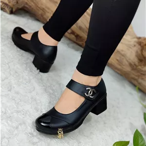 کفش طبی مجلسی مدل شنل عروسکی در سایز بندی کد 100223 شریف