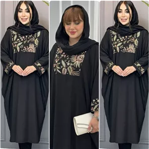 مانتو عبایی ماهرخ تنخور زیبا و شیک 🥰🎀کد604 آدراپانا