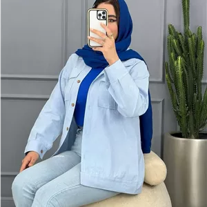 مانتو لنین دو جیب 🌈 با رنگبندی و کیفیت بسیار عالی ✅ساری18184