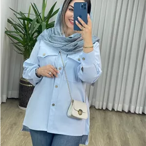 مانتو لنین دو جیب ستاره 🌿 با رنگبندی و کیفیت عالی ✅ساری۲۱۶۶۵