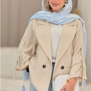 مانتو کتی آستین سگک داره دیبا✅ با رنگ بندی و کیفیت عالی ✅بانو10585