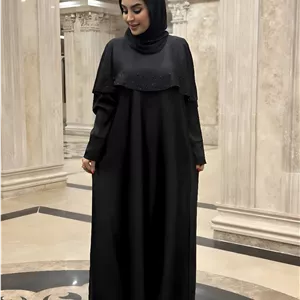 عبا شنل دار مجلسی جنس الیزه🥰👌🏻✨کد 21694 طاها