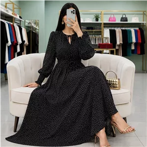 پیراهن بلند شکیبا ❤️🎀کد 22373 کلار