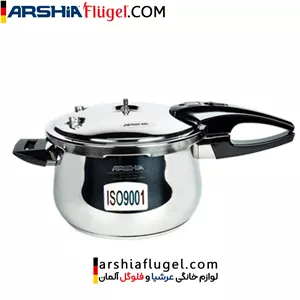 زودپز 26 سانتی متری استیل عرشیا مدل PR135-406