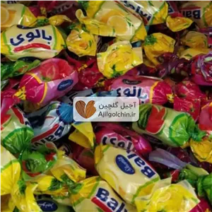 شکلات تافی میوه ای بالوی