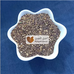 کنجد قهوه ای خام