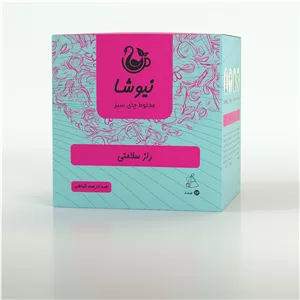 دمنوش راز سلامتی نیوشا (چای سبز الوئه ورا ،رازیانه،کاکوتی)