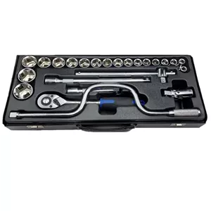 مجموعه 24 عددی آچار و دسته آچار بکس هاردکس مدل H-S1224