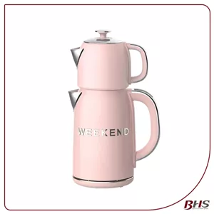 چای ساز دیجیتال صورتی ویکند مدل WKTM-250R