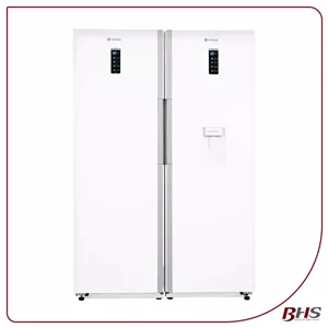 یخچال فریزر دوقلو سفید 38 فوت اسنوا مدل SRDI/SFDI-M210GW