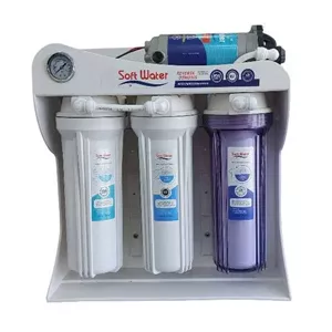 دستگاه تصفیه آب نیمه صنعتی 400 گالن تک پمپ سافت واتر