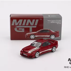 ماکت ۱:۶۴ نیسان Nissan Skyline GT-R (R32) VeilSide Combat C-I Gem Red ,Mini GT کد 987