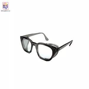 عینک ایمنی سنگزنی شیشه سفید PARS OPTIC