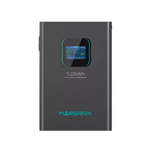 باتری لیتیوم فسفات آهن Marsriva مدل MR-LFP48-100-WMD ظرفیت ۵.۲۲ کیلووات ساعت با گارانتی