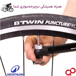 تلمبه دستی دوچرخه دکتلون مدل RIVERSIDE 100