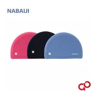کلاه شنا پارچه ای نابایجی سایز S مدل Nabaiji Mesh Swimming Cap 100S