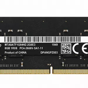 رم لپتاپ 8 گیگابایت DDR4 میکرون فرکانس 2666 مگاهرتز