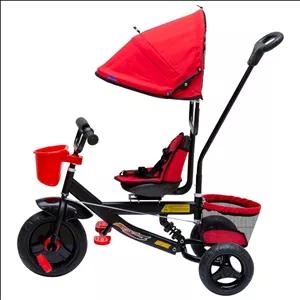 سه چرخه چرخشی مدل کارن دلیجان چرخ های avaبا دسته هدایت والدین