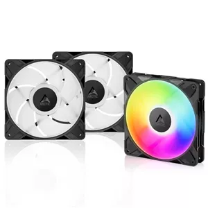 پک 3 عددی فن خنک کننده کیس آرکتیک مدل ARCTIC P14 Pro ARGB PWM 140mm Case Fan