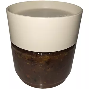 عسل صخره سیاه حاوی شاهگل گرده گل وحشی ژل رویال وحشی فارس صد گرم