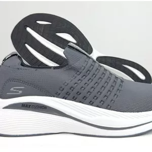 کفش اسکیچرز مدل GO WALK مکس کاشن بدون بند  با رویه کشی و کفی ارگونومیک۳۷ تا ۴۱ طوسی