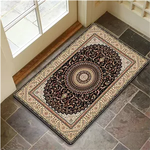 پادری رویه مخمل 4لایه طرح فرش شاه عباسیM-207