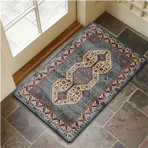 پادری رویه مخمل 4لایه طرح فرش گلیم M-215