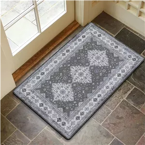 پادری رویه مخمل 4لایه طرح فرش آریا M-219
