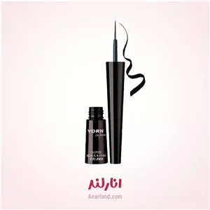 خط چشم مویی یورن مدل Super Black and Stay