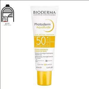 **☀️ ضد آفتاب آکوا فلوئید پوست چرب و مختلط بایودرما  Bioderma Photoderm Aquafluide Sunscreen SPF 50