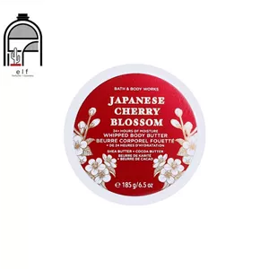 کره بدن شکوفه‌های گیلاس ژاپنی بث اند بادی Bath & Body  Bath & Body Japanese Cherry Blossom Whipped Body Butter