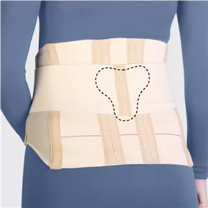 کرست لومبوساکرال با کمربند طب و صنعت کد 53200