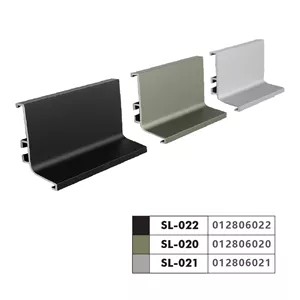 دستگیره مخفی کابینت L شکل شامپاینی 4 متری سارو کد SL-020