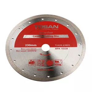 صفحه سرامیک بر توسن (TOSAN) 230 میلی متر مدل T2420-230CC