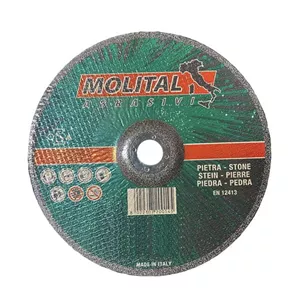 صفحه برش سنگ 230 مولیتال (MOLITAL) بسته 80 عددی (کارتنی)