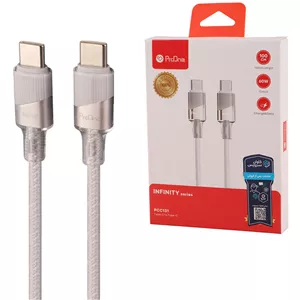 کابل دو سر تایپ سی فست شارژ 60 وات پرووان Infinity PCC131 طول 1 متر