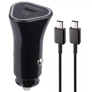 شارژر فندکی فست شارژ Samsung EP-L502 3A PD3.0 25Wکابل تبدیل تایپ سی