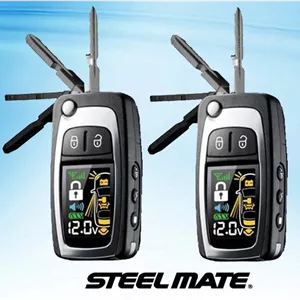 Steel Mate Ranger-5164 دزدگیر دو ریموت تصویری استیل میت