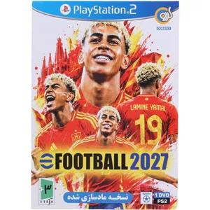 بازی eFootball 2027 نسخه ماد سازی شده گردو مناسب برای PS2